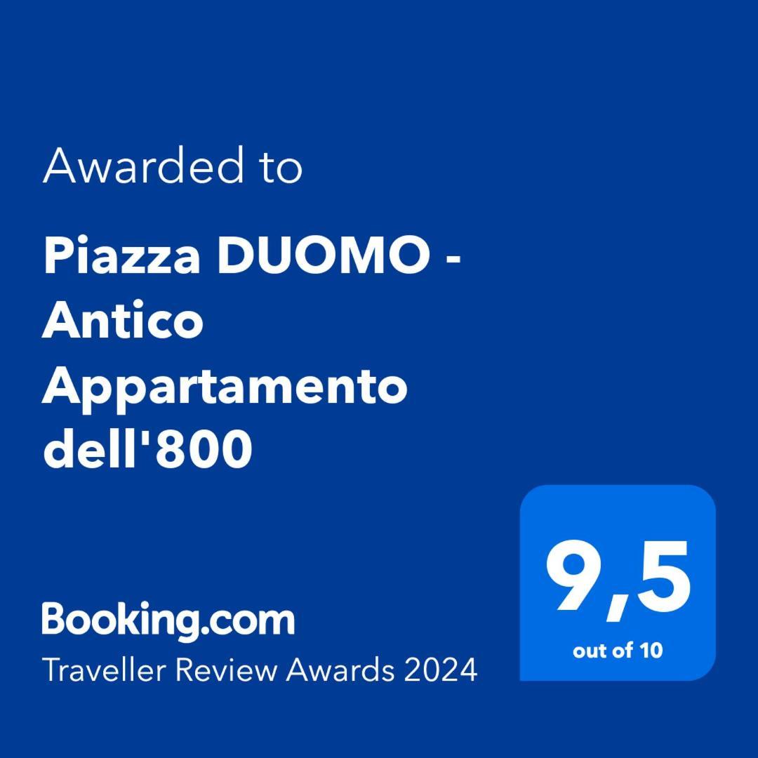 Piazza Duomo - Antico Appartamento Dell'800 Milão Exterior foto